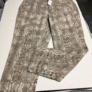 Lane Bryant NEW Snake Print Pants